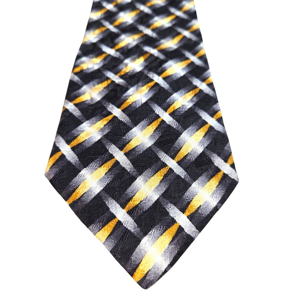 Pavone 100% Silk Luxury Fashion Tie 3 3/4 wide 58 long